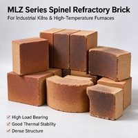Brique de spinelle MgO-Al2O3-Zr sur mesure, briques réfractaires à faible conductivité thermique