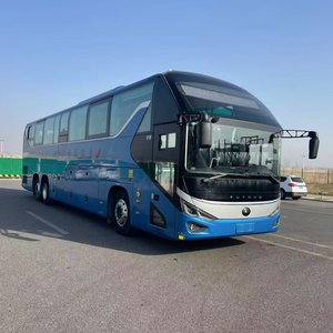 รถบัสสองเพลา ยี่ห้อ Youtong รุ่น ZK6137 56 ที่นั่ง เครื่องยนต์ Weichai 375 แรงม้า พร้อมพอร์ต USB คุ้มค่าสำหรับการเดินทางระหว่างเมือง - Product Image 4