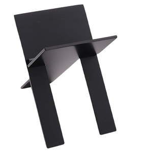 Foldable Stainless Steel Zinc Alloy Double Blade Black Cigar Holder <b>Stand</b> Multifunctional Portable Design Cigar Display Smoking - Product Image 3