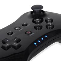 Joystick Pro classique sans fil pour manette Wiis U Pro analogique avec câble de chargement USB pour manette de jeu Nintend Wiis U