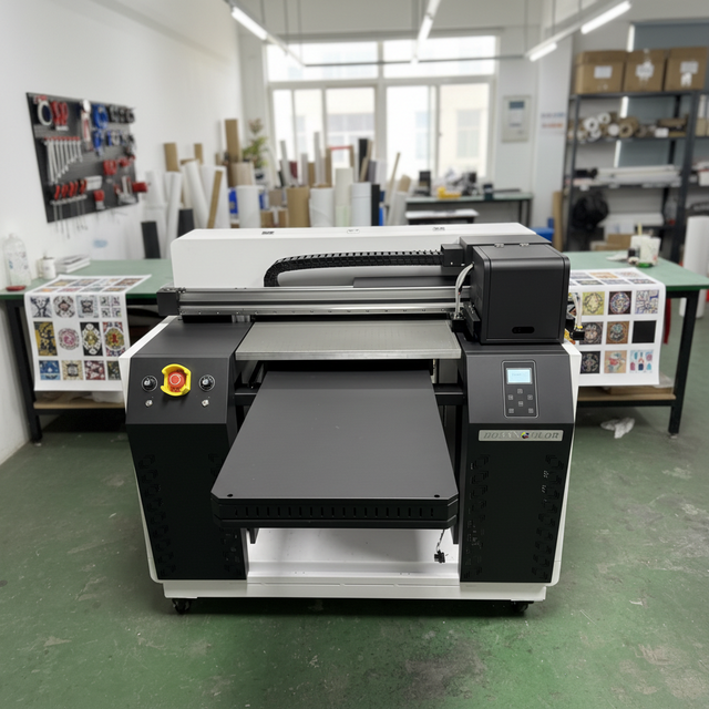 6090 A1 UV Flatbed Printer with DX5/DX7/XP600 Print Heads I3200 Head Cutting Machine & Scanner 60x90cm