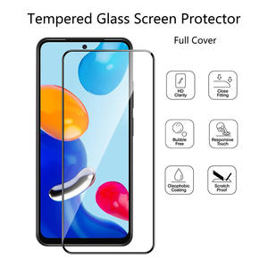 Pellicola protettiva <span class=keywords><strong>per</strong></span> telefono cellulare incassabile 9h <span class=keywords><strong>Touch</strong></span> <span class=keywords><strong>Screen</strong></span> in vetro temperato serigrafato <span class=keywords><strong>per</strong></span> protezione Redmi Note 11 - Product Image 2