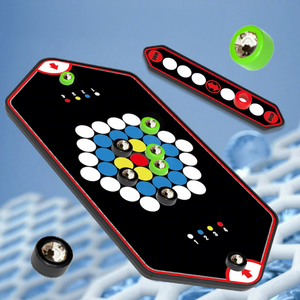 Nouveau jeu de société TOPSKY TOYS pour deux joueurs, jeu de billes magnétiques en plastique écologique, emballage en boîte colorée pour les moments décontractés - Product Image 2