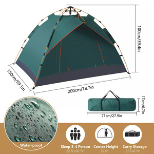 <span class=keywords><strong>Tente</strong></span> pop-up automatique Polar Everest pour deux personnes, pare-soleil, double couche, pour le camping, la plage et les activités <span class=keywords><strong>de</strong></span> plein air - Product Image 3