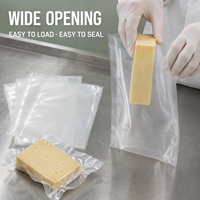 Sacs sous vide pour aliments, directement de l'usine, avec coextrusion à sept couches, services de personnalisation de la taille, de l'épaisseur, de la couleur et de l'impression