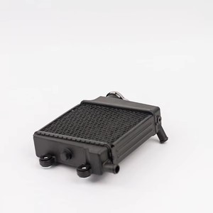 <span class=keywords><strong>Radiateur</strong></span> Super Rapide NMAX AEROX 2 RANGÉES en Aluminium Haute Performance pour YAMAHA NMAX AEROX NVX V1 Noir - Product Image 2