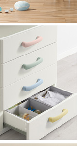 Modern Durable Children's Bedroom Bathroom Kitchen Living Room Wardrobe Cabinet Dresser Drawer Single-hole Matte <b>Ceramic</b> Small - Product Image 6