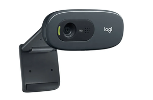 Cámara Web Logitech C270 HD Negra con Micrófono Integrado 720P para Oficina en Casa, Computadora de Escritorio, Portátil, USB, Mini Cámara - Product Image 3