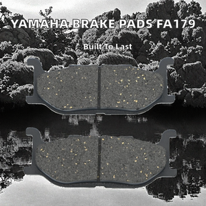 แผ่นดิสก์เบรกรถจักรยานยนต์สีดำ FA179โลหะสำหรับ Yamaha XP XJ xvs 400 500 <span class=keywords><strong>650</strong></span> - Product Image 2