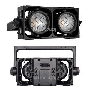 Muxxdj Wasserdichte Beleuchtung Neue Wasserdichte IP65 Blinder <span class=keywords><strong>2</strong></span>-Augen RGBAW COB Publikumsbeleuchtung Bühnenlicht - Product Image 3