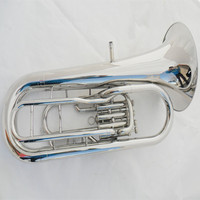 Wholesale/OEMFactory Price Four Vertical Keys on the Bass Tuba Brass Instrument B Flat Students Grade Professional Band