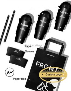 CJF Custom Logo Boba <b>Cups</b> Disposable <b>Plastic</b> <b>Cups</b> 500ml 16oz 24oz 700ml Bottles Buckets Frosted <b>Cup</b> with Sipping Lids - Product Image 6