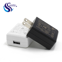 Europa CE FCC UL SAA KCC GS aprobado EU enchufe 5V 1000ma 2a 1a cargador USB