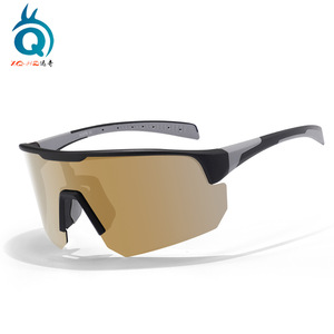 Lunettes de soleil polarisées Xq-Hz pour le cyclisme XQ578, lunettes de sport d'extérieur coupe-vent - Product Image 1
