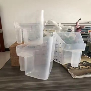 Trong suốt rõ ràng PP nhựa ngựa thức ăn Scoop với các phép đo lớn 2 hoặc 3 Quart ngựa lợn thức ăn đo động vật xô - Product Image 2