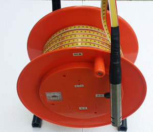 Sonde sondeuse pour puits d'eau, appareil de mesure du niveau de l'eau à 100m de profondeur, CN;LIA ANBIT 14kg - Product Image 1