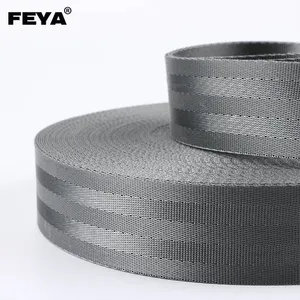 Tùy chỉnh chất lượng cao độ bền cao Nylon xe an toàn dệt Ribbon vải dây đai an toàn Webbing dây đeo