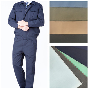 Seluruh <span class=keywords><strong>TC</strong></span> kain seragam baju kerja bor katun poliester kepar kain Workwear material 240gsm - Product Image 6