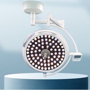 Lámpara Quirúrgica LED Sin Sombra de 150W, 95 CRI, Certificación CE, Iluminación para Operaciones con Panel de Control Digital - Product Image 1