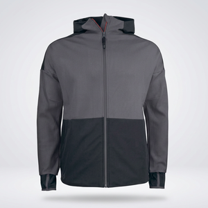 Veste softshell pour homme de haute qualité, coupe-vent, fermeture éclair, avec poche latérale, vêtement d'extérieur décontracté pour l'automne - Product Image 3