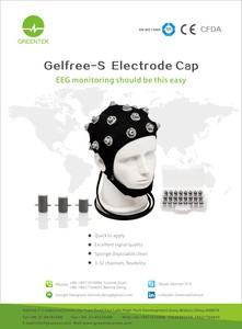 Topi Elektroda EEG Greentek Gelfree S3 untuk ERP/EP (Potensi Terkait Peristiwa/Potensi Terinduksi) - Product Image 3