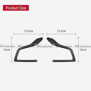 Moldura Superior para Volante de SUBARU 2022+ WRX VAB VAF, Material de Fibra de Carbono Seca de Alta Calidad - Product Image 5