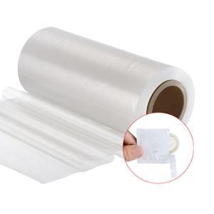 Easy Tear PE Film Aluminium folie Beutel Verpackungs tasche für Pillen Kondom Verpackung verwenden pe Rohmaterial Film laminiert - Product Image 1