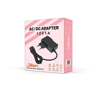 Adaptateur secteur mural universel 12V 1A, alimentation à découpage AC/DC, écologique ABS+PC, garantie 24 mois pour alarme CCTV - Product Image 4