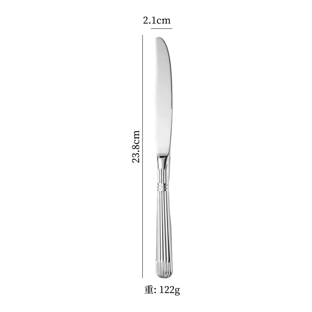 Cuchillo de acero inoxidable Silver-420