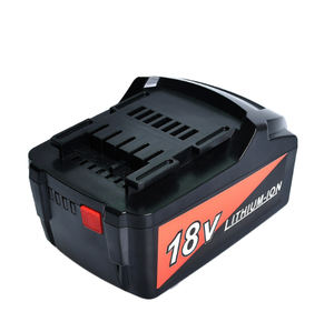 메타보 18v 전동 공구 MTB BS18LT 무선 리튬 이온 배터리 재고 용 고출력 6.0Ah 교체 배터리 - Product Image 3