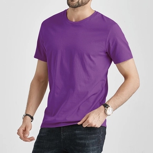 Men's Cotton Short Sleeve T-Shirts Basic <strong>Plain</strong> Summer Style Solid O Neck <strong>White</strong> <strong>Tee</strong> Plus Size All Matching for Women - Product Image 6
