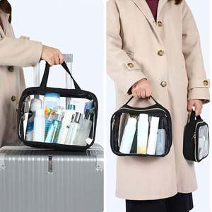 Newest Cosmetic Bag Portable Clear PVC Zipper Bag Fashion Ladies <b>Purse</b> Waterproof Travel Cosmetic Bag - Product Image 6