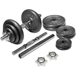 Juego de <span class=keywords><strong>Mancuernas</strong></span> <span class=keywords><strong>Ajustables</strong></span> de Hierro Fundido Pintado de 20 kg, Equipo de Fitness de Alta Resistencia, Venta al Por Mayor Directo de Fábrica - Product Image 1