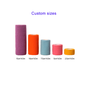 Benda Coesiva Non Tessuta, Benda Adesiva Elastica <span class=keywords><strong>Coban</strong></span> Wrap per Protezione Sportiva, Bende Monocolore, Bende Mediche - Product Image 3