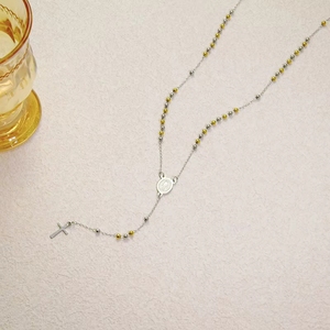 Collane da Donna all'Ingrosso con Croce in Acciaio Inossidabile, Gioielli Religiosi Vintage di <span class=keywords><strong>San</strong></span> Benedetto per Sacerdoti Cristiani Cattolici - Product Image 6