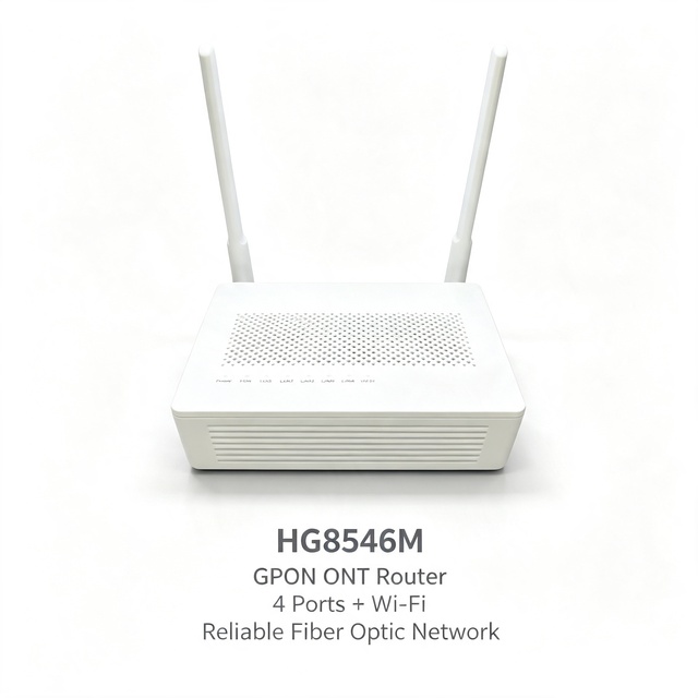 Top Selling HG8546M EPON/GPON ONT 300Mbps WiFi Fiber Modem 4 Ports Easy Setup for E-commerce Retailers FTTH FTTR
