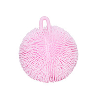 Jouet à presser en forme de boule de cheveux couleur macaron, en TPR souple, boule sensorielle hérisson extensible, jouet anti-stress pour enfants, idéal pour les fêtes