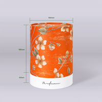 Boîte Cadeau Cylindrique de Luxe Personnalisée avec Logo, en Carton Kraft, Design Rond, pour Cosmétiques, Parfums, Emballage en Tube de Papier