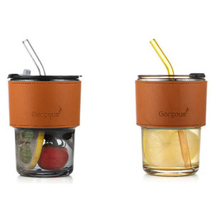 Glass Cups Coffee Juice Tea <strong>Milk</strong> Cup Glass <strong>Bottles</strong> in Bulk Glass for Water Customized 2023 Cheap Price Hot Sale 15 Oz 450ml - Product Image 4