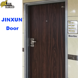 الإسرائيلي باب أمان مع البني اللون ل مدخل من JINXUN الباب مصنع - Product Image 2