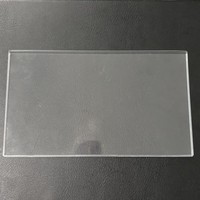 Manchons de billets de banque en PVC transparent dur 235*160mm