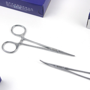 Pinces hémostatiques médicales Xinhua à pointe droite, pinces chirurgicales pour usage vétérinaire, modèle 1518 - Product Image 1