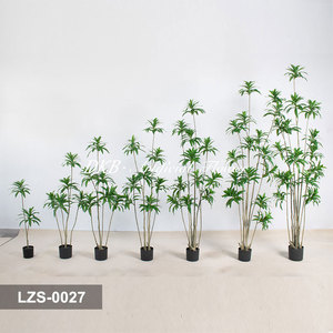 DKB Factory Wholesale Outdoor Artificial Green Plant High Quality Simulation Indoor Outdoor Decor Tropical Artificial <b>Trees</b> - Product Image 3