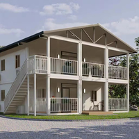Nouvelle conception de maison préfabriquée en kit démontable avec structure en acier, maison miniature en conteneur de 20 pieds, entrepôt extérieur