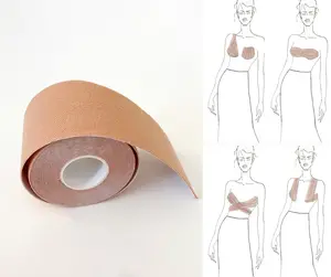 Offre Spéciale Boob Tape Ensemble de levage des seins respirant avec couvre-mamelon imperméable et hypoallergénique Fourniture de soins de santé