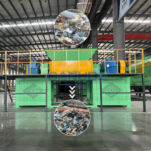 Plastic Crushing <b>Machine</b> Textile Crusher Price Plastic Pet Bottle Shredder Recycled Industry - Product Image 1