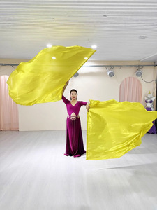 Bandera de Seda para Danza del Vientre, Adoración Cristiana y Actuaciones Litúrgicas - Product Image 2