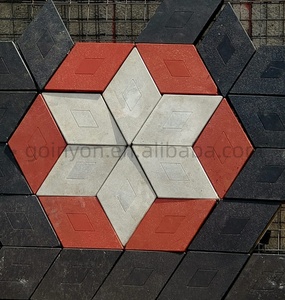 Moule à briques en plastique PP emboîtable GOIN avec des motifs personnalisés pour les <span class=keywords><strong>pavés</strong></span> de jardin, bricolage, <span class=keywords><strong>pavés</strong></span> de route - Product Image 5