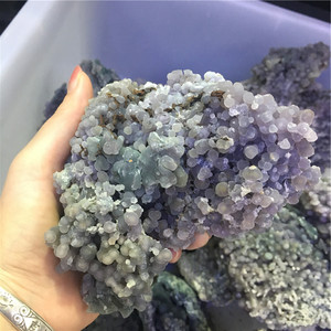 Commercio all'ingrosso viola <span class=keywords><strong>agata</strong></span> di uva grappolo di cristallo naturale pietra <span class=keywords><strong>minerale</strong></span> per la decorazione della casa all'ingrosso di cristallo artigianato - Product Image 5