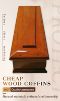 Ataúdes y Féretros Funerarios de Madera Marrón a Precios Accesibles